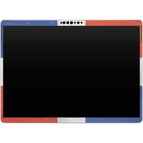 Dominican Republic Flag Distressed Surface Pro 8 Skin